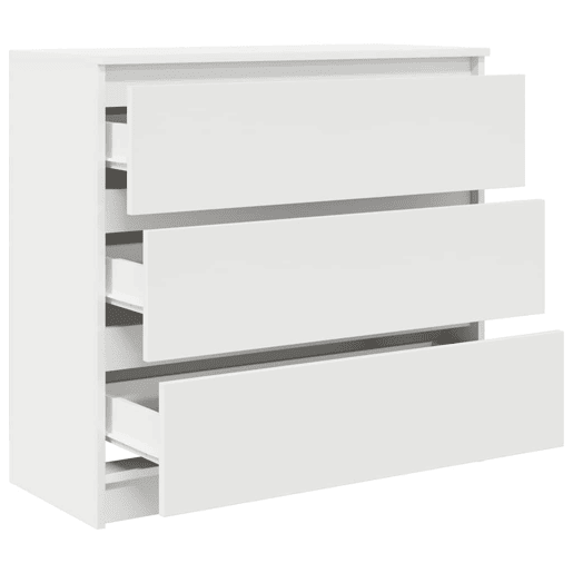 Aparador - Bufete - Móvei de apoio 80x35x76 cm derivados de madeira branco pt1664