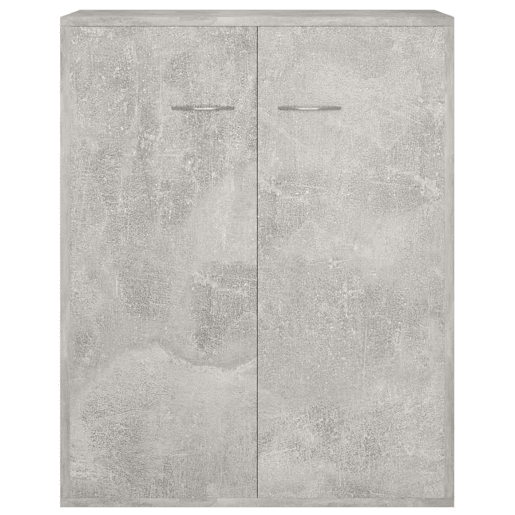 Aparador - Bufete - Móvei de apoio 60x30x75 cm contraplacado cinzento cimento pt2789