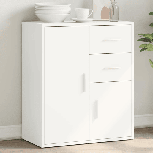 Aparador - Bufete - Móvei de apoio 60x31x70 cm derivados de madeira branco pt3161