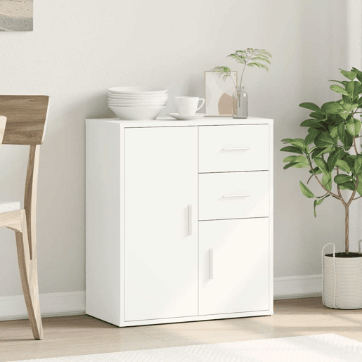 Aparador - Bufete - Móvei de apoio 60x31x70 cm derivados de madeira branco pt3161