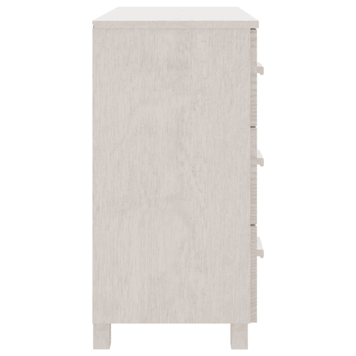 Aparador - Bufete - Móvei de apoio HAMAR 90x40x80 cm pinho maciço branco pt4112