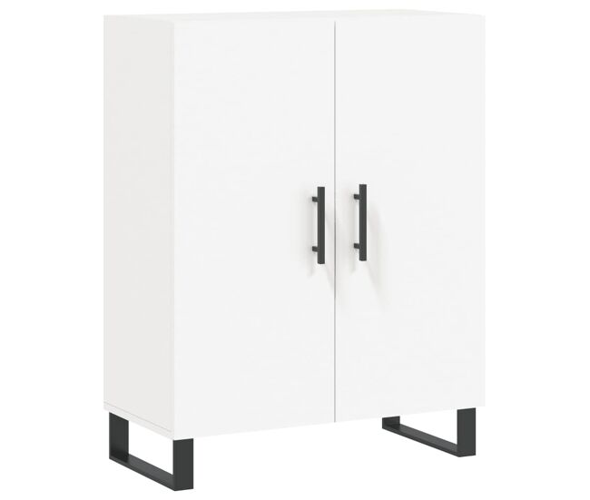 Aparador - mueble de almacenamiento de madera de ingeniería blanco 69,5x34x90 cm es3175