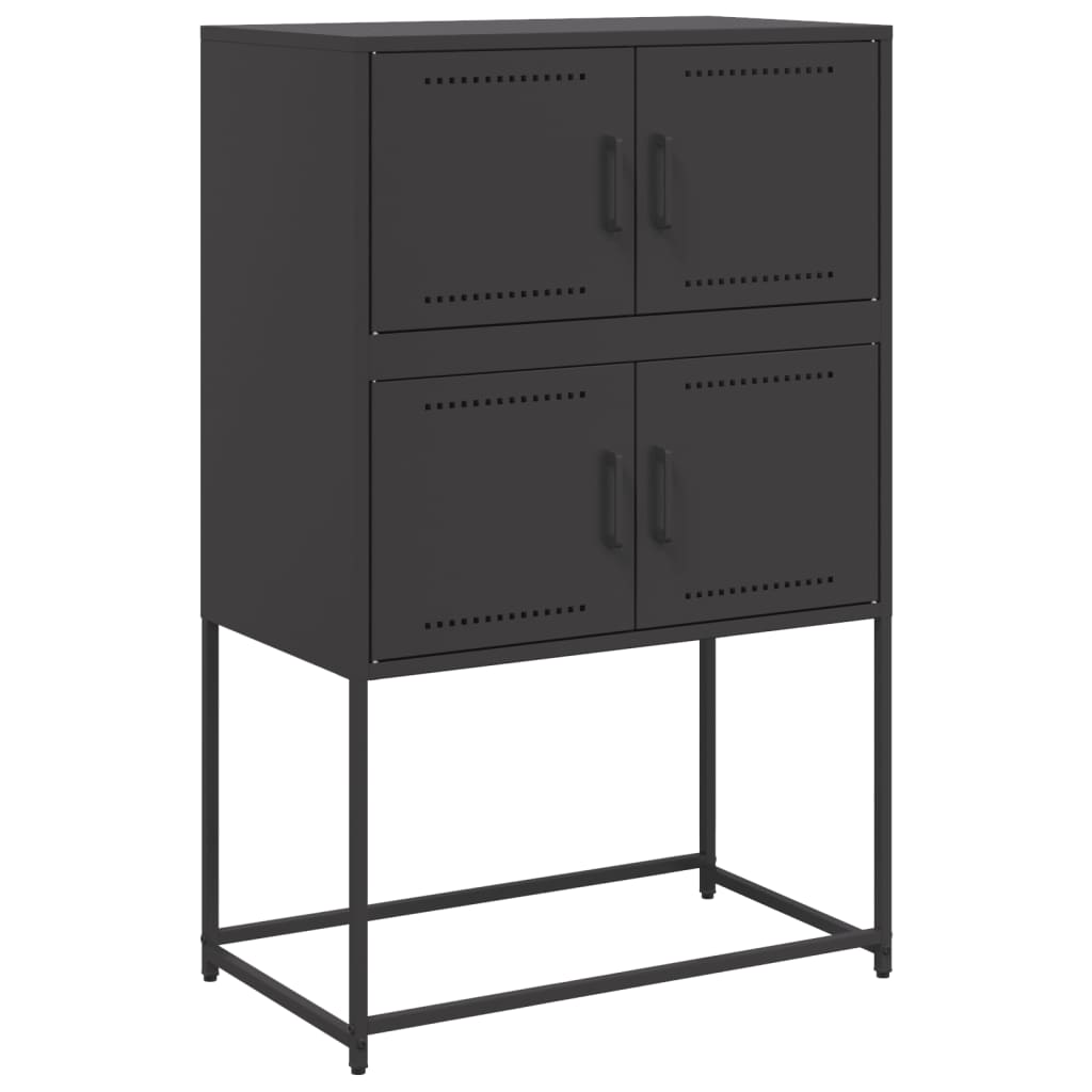 Aparador - Mueble de almacenamiento 68 Negro