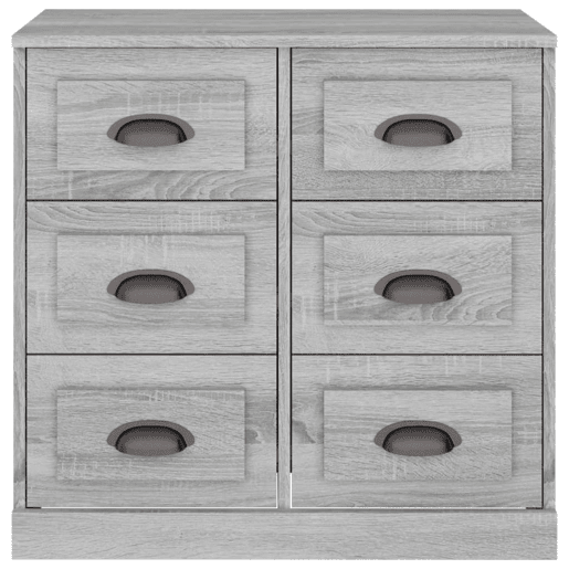Aparador - Bufete - Móvei de apoio 70x35,5x67,5 cm derivados de madeira cinzento sonoma pt2915
