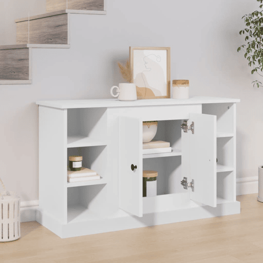 Aparador - Bufete - Móvei de apoio 100x35,5x60 cm derivados de madeira branco pt2442