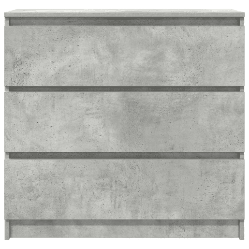 Aparador - Bufete - Móvei de apoio 80x35x76 cm derivados de madeira cinzento cimento pt3363