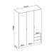 Conjunto de dormitorio Pack Astra cabecero + mesitas + aro Conjunto de dormitorio Pack Astra cabecero + mesitas + aro Blanco