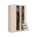 Conjunto de dormitorio Pack Astra cabecero + mesitas + aro Conjunto de dormitorio Pack Astra cabecero + mesitas + aro Blanco