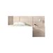 Conjunto de dormitorio Bito Pack cabecero + mesita + aro Conjunto de dormitorio Bito Pack cabecero + mesita + aro Blanco
