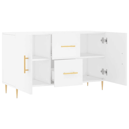 Aparador - Bufete - Móvei de apoio 100x36x60 cm derivados de madeira branco pt3130