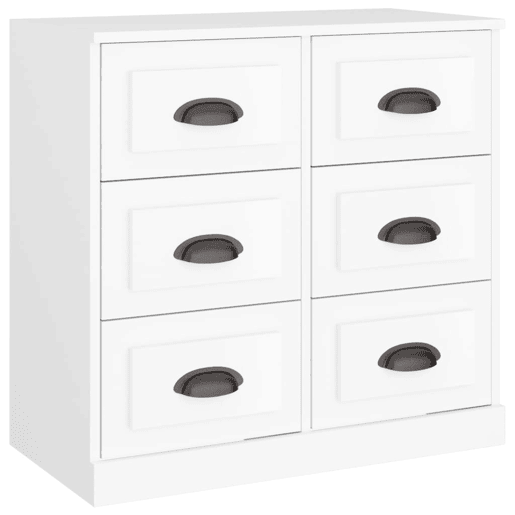 Aparador - Bufete - Móvei de apoio 70x35,5x67,5 cm derivados de madeira branco pt2515