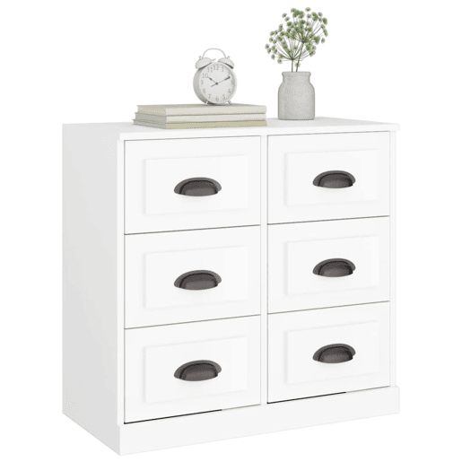 Aparador - Bufete - Móvei de apoio 70x35,5x67,5 cm derivados de madeira branco pt2515