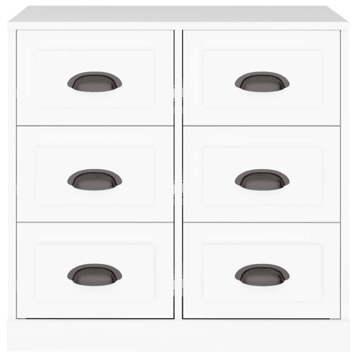 Aparador - Bufete - Móvei de apoio 70x35,5x67,5 cm derivados de madeira branco pt2515