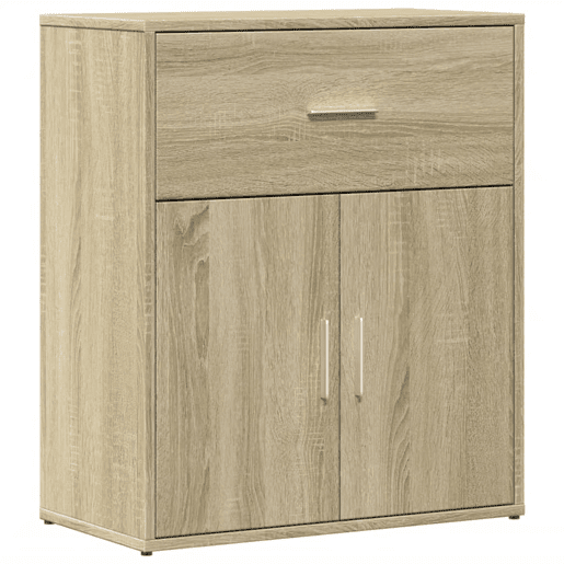 Aparadores - Bufetes - Móveis de apoio 2 pcs 60x31x70 cm derivados madeira carvalho sonoma pt3123