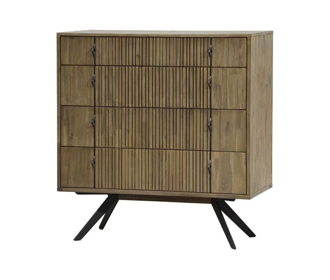 Cómoda massa 100x45x104 marrón