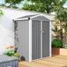 Caseta de Jardín Acero Galvanizado Outsunny 133 Caseta de Jardín Acero Galvanizado Outsunny 133 Gris