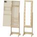 Espejo Joyero MDF, Vidrio HOMCOM, hogar - decoración Espejo Joyero MDF, Vidrio HOMCOM, hogar - decoración Marrón
