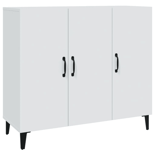 Aparador - Bufete - Móvei de apoio 90x34x80 cm derivados de madeira branco pt3212