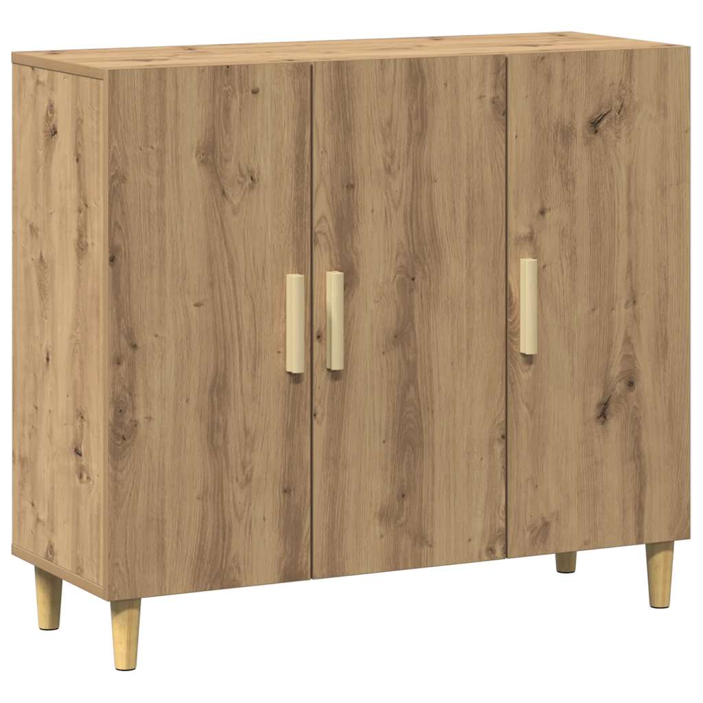 Aparador - Mueble de almacenamiento 90 Roble Artisan