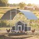 Gallinero para Exterior Acero Galvanizado, Tela Oxford PawHut Gallinero para Exterior Acero Galvanizado, Tela Oxford PawHut Gris