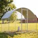 Gallinero para Exterior Acero Galvanizado, Tela Oxford PawHut Gallinero para Exterior Acero Galvanizado, Tela Oxford PawHut Gris