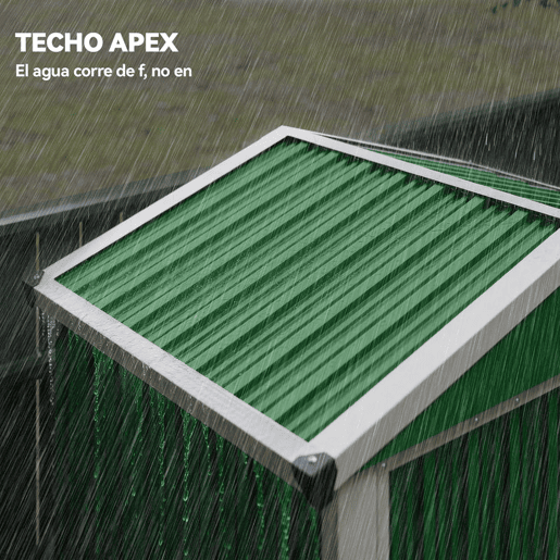 Outsunny Abrigo de Jardim Exterior 1,1 m², 133x87x178 cm, Cobertura Metálica com Portas Duplas de Abrir, Telhado de Duas Águas e Luvas, Armazenamento de Ferramentas e Bicicletas, Verde