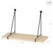 Max Home Set 2 Estanterías pared colgante madera 30 Max Home Set 2 Estanterías pared colgante madera 30 Madera