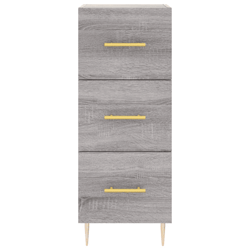Aparador - Bufete - Móvei de apoio 34,5x34x90 cm derivados de madeira sonoma cinzento pt4442 Aparador - Bufete - Móvei de apoio 34,5x34x90 cm derivados de madeira sonoma cinzento pt4442