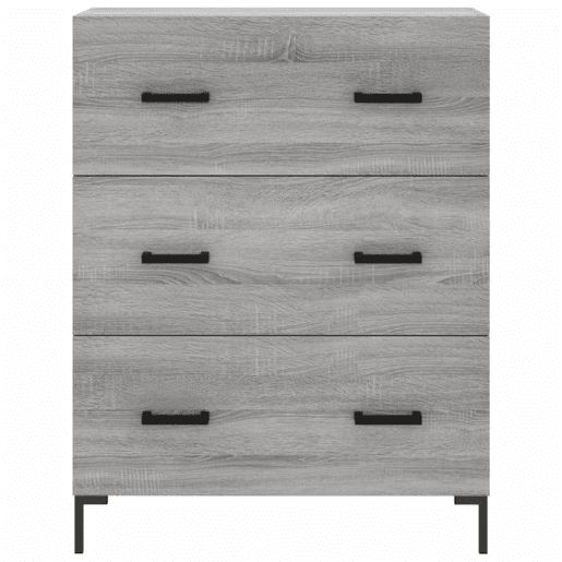 Aparador - Bufete - Móvei de apoio 69,5x34x90 cm derivados de madeira cinzento sonoma pt3446 Aparador - Bufete - Móvei de apoio 69,5x34x90 cm derivados de madeira cinzento sonoma pt3446