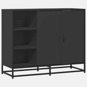 Aparador - Bufete - Móvei de apoio 92x35x76 cm derivados de madeira preto pt3563