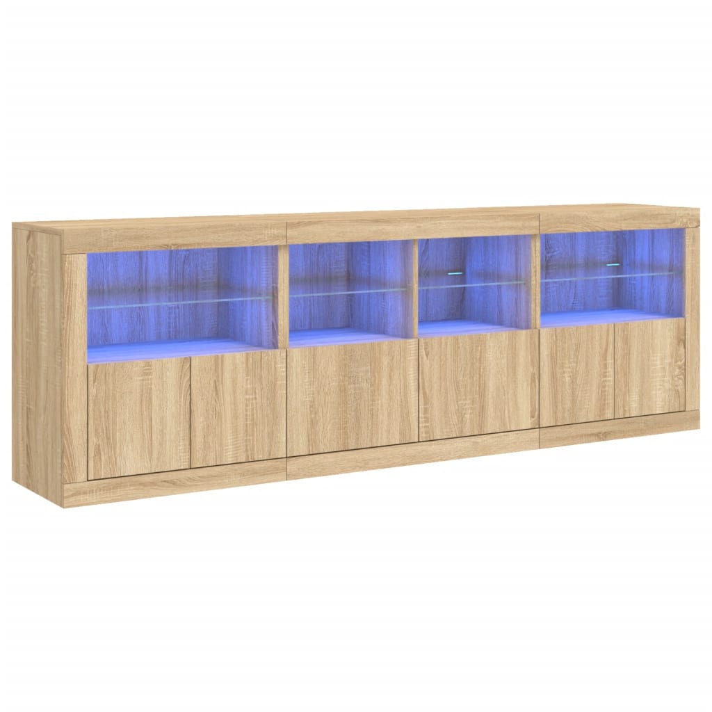 Aparador - Mueble de almacenamiento 202 Madera Clara