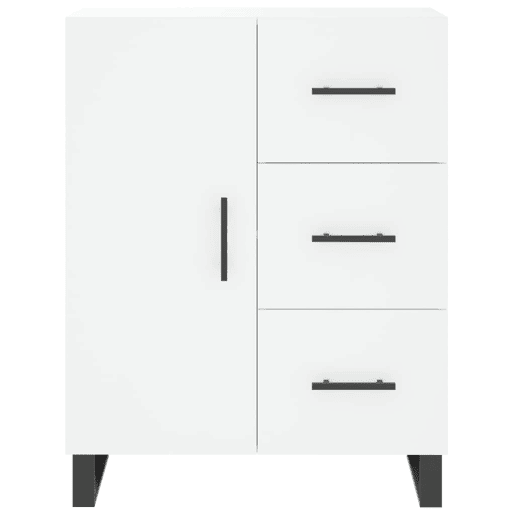 Aparador - Bufete - Móvei de apoio 69,5x34x90 cm madeira processada branco pt3186 Aparador - Bufete - Móvei de apoio 69,5x34x90 cm madeira processada branco pt3186