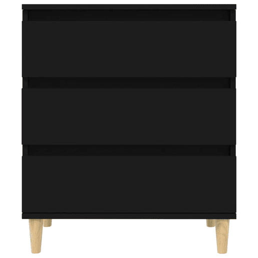 Aparador - Bufete - Móvei de apoio 60x35x70 cm derivados de madeira preto pt2969