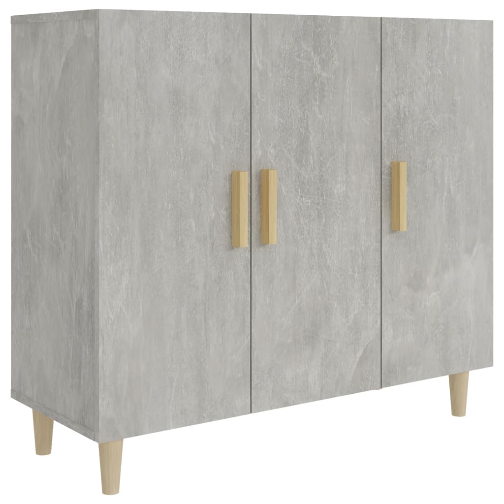 Aparador - Mueble de almacenamiento 90 Gris