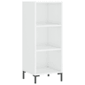 Aparador - Bufete - Móvei de apoio 34,5x32,5x90 cm derivados de madeira branco brilhante pt4409