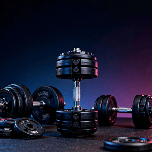 SPORTNOW Haltere Ajustável Octogonal 5 em 1 Pesos Ajustáveis de 5 a 25 kg com Base de Armazenamento e Pega Antideslizante Equipamento de Treino para Ginásio em Casa