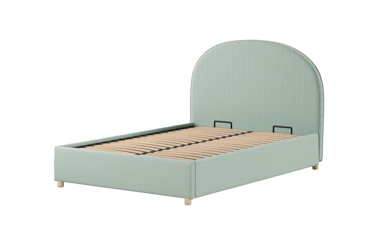 Estructura de cama 148x214 Verde