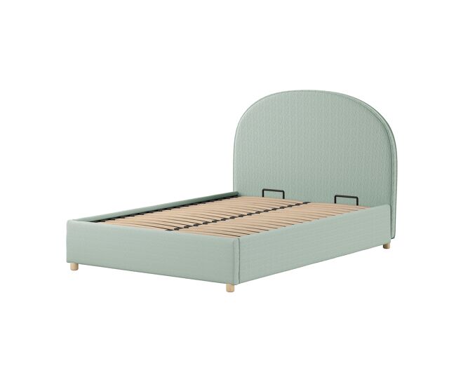 Estructura de cama moon 148x214x115 verde