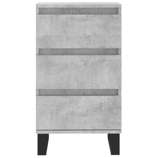 Aparador - Bufete - Móvei de apoio 40x35x70 cm derivados de madeira cinzento cimento pt4421