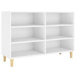 Aparador - Bufete - Móvei de apoio 103,5x35x70 cm derivados de madeira branco pt3140