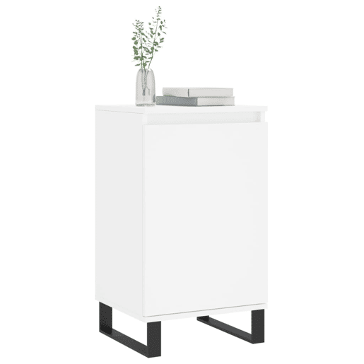 Aparadores - Bufetes - Móveis de apoio 2 pcs 40x35x70 cm derivados de madeira branco pt5170 Aparadores - Bufetes - Móveis de apoio 2 pcs 40x35x70 cm derivados de madeira branco pt5170