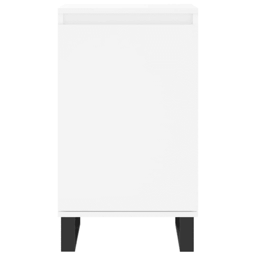 Aparadores - Bufetes - Móveis de apoio 2 pcs 40x35x70 cm derivados de madeira branco pt5170 Aparadores - Bufetes - Móveis de apoio 2 pcs 40x35x70 cm derivados de madeira branco pt5170