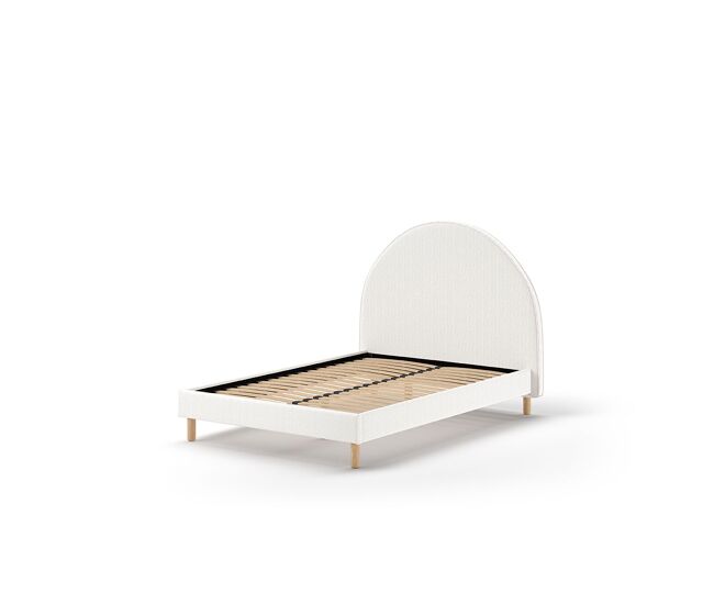 Estructura de cama moon 147x212x132 blanco