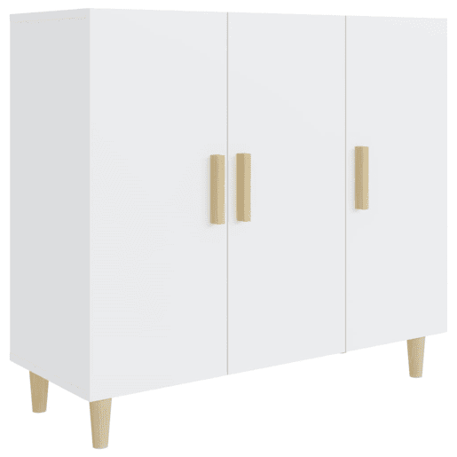 Aparador - Bufete - Móvei de apoio 90x34x80 cm derivados de madeira branco pt3211