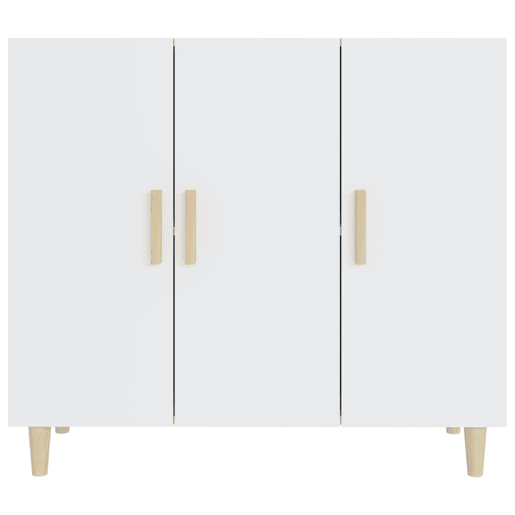Aparador - Bufete - Móvei de apoio 90x34x80 cm derivados de madeira branco pt3211