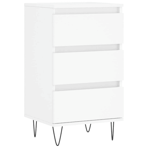 Aparador - Bufete - Móvei de apoio 40x35x70 cm derivados de madeira branco pt4392