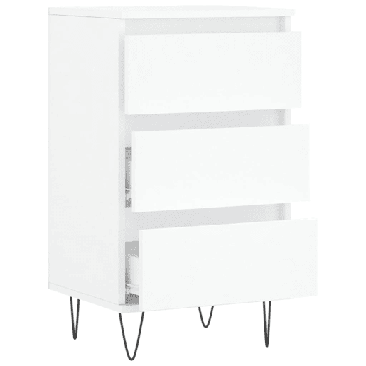 Aparador - Bufete - Móvei de apoio 40x35x70 cm derivados de madeira branco pt4392