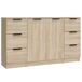 Aparador - Mueble de almacenamiento 3 uds 30 Aparador - Mueble de almacenamiento 3 uds 30 Blanco