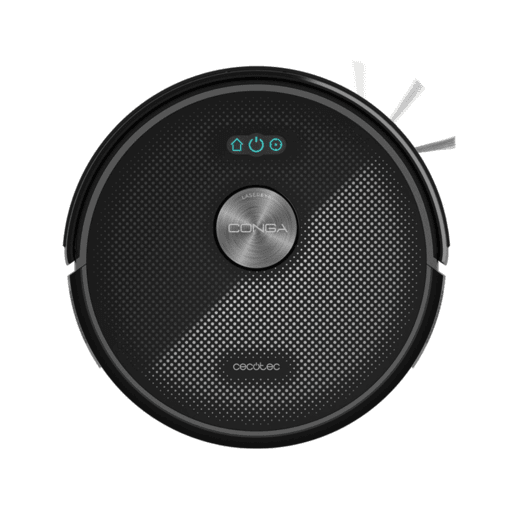 Cecotec Conga M70 Robô aspirador com navegação a laser, APP e Wifi. 20.000 Pa, autonomia de 180 m². Escova de silicone