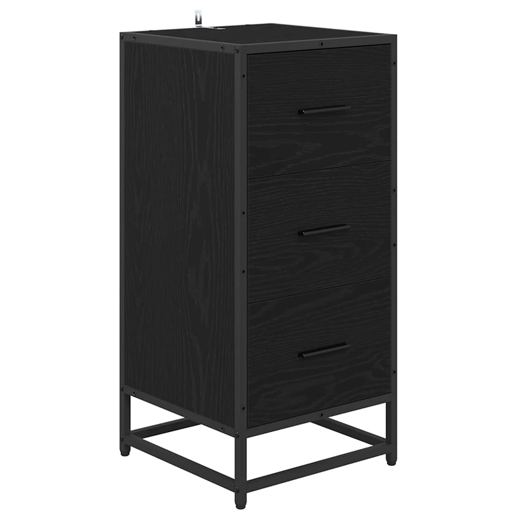 Aparador - Mueble de almacenamiento 35 Negro